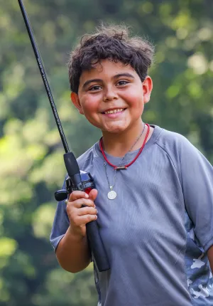 Fishing at Camp Kanata