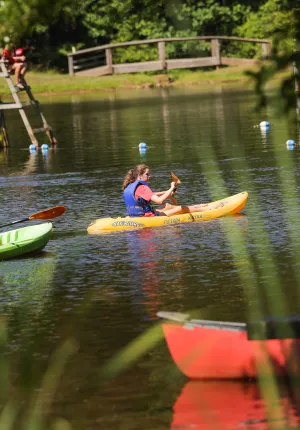 Kayaking at Camp Kanata